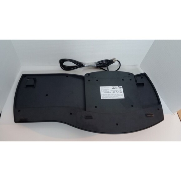 Perixx Ergonomic Wired USB Keyboard Gray  KU-9938 / 98915 - Picture 6 of 7